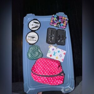 Colorful Cosmetic and Accessory Set